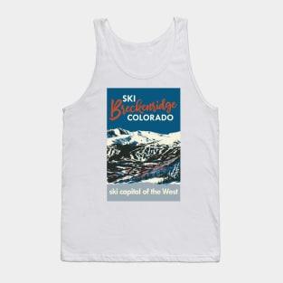 Breckenridge Vintage Ski Poster Tank Top